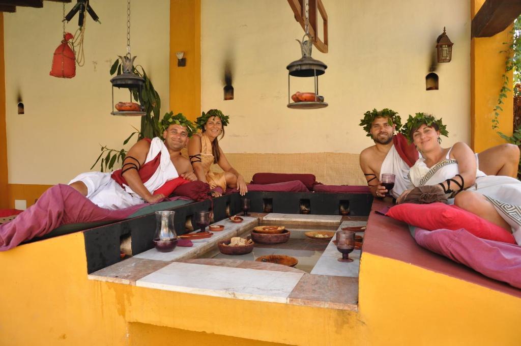 Termas Aqua Libera Guest House Aljucén Екстериор снимка